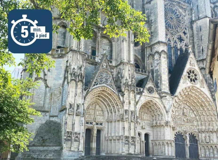 La Cedille - Centre Historique Lägenhet Bourges Exteriör bild